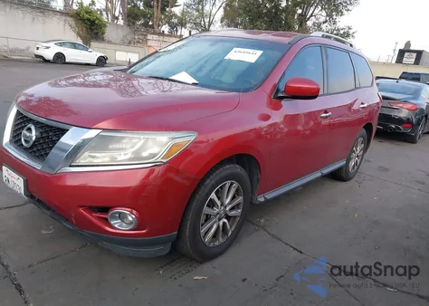 2016 Nissan Pathfinder Platinum/S/Sl/Sv from USA, damaged, VIN 5N1AR2MM6GC602683